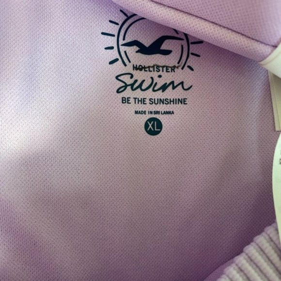 NWT HOLLISTER RIBBED BIKINI BOTTOMS PURPLE XL NWT - Picture 3 of 3